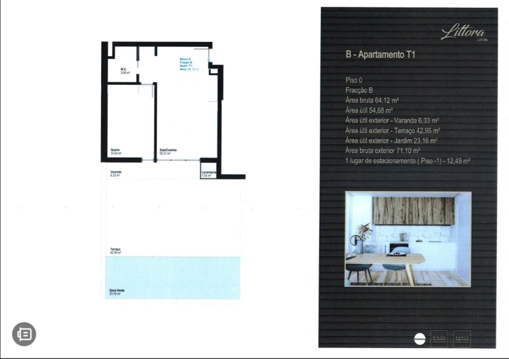 Apartamento T1 para Venda em Esgueira Foto 6