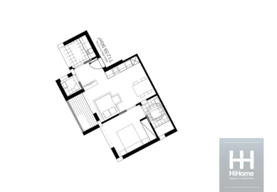 Apartamento T1 para Venda em São Martinho