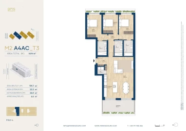 Apartamento T3 para Venda em Canidelo