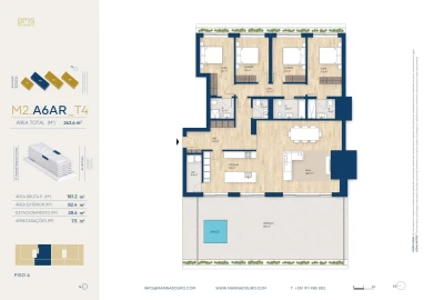 Apartamento T4 para Venda em Canidelo