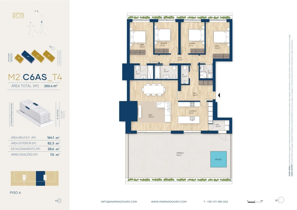 Apartamento T4 para Venda em Canidelo Foto 41