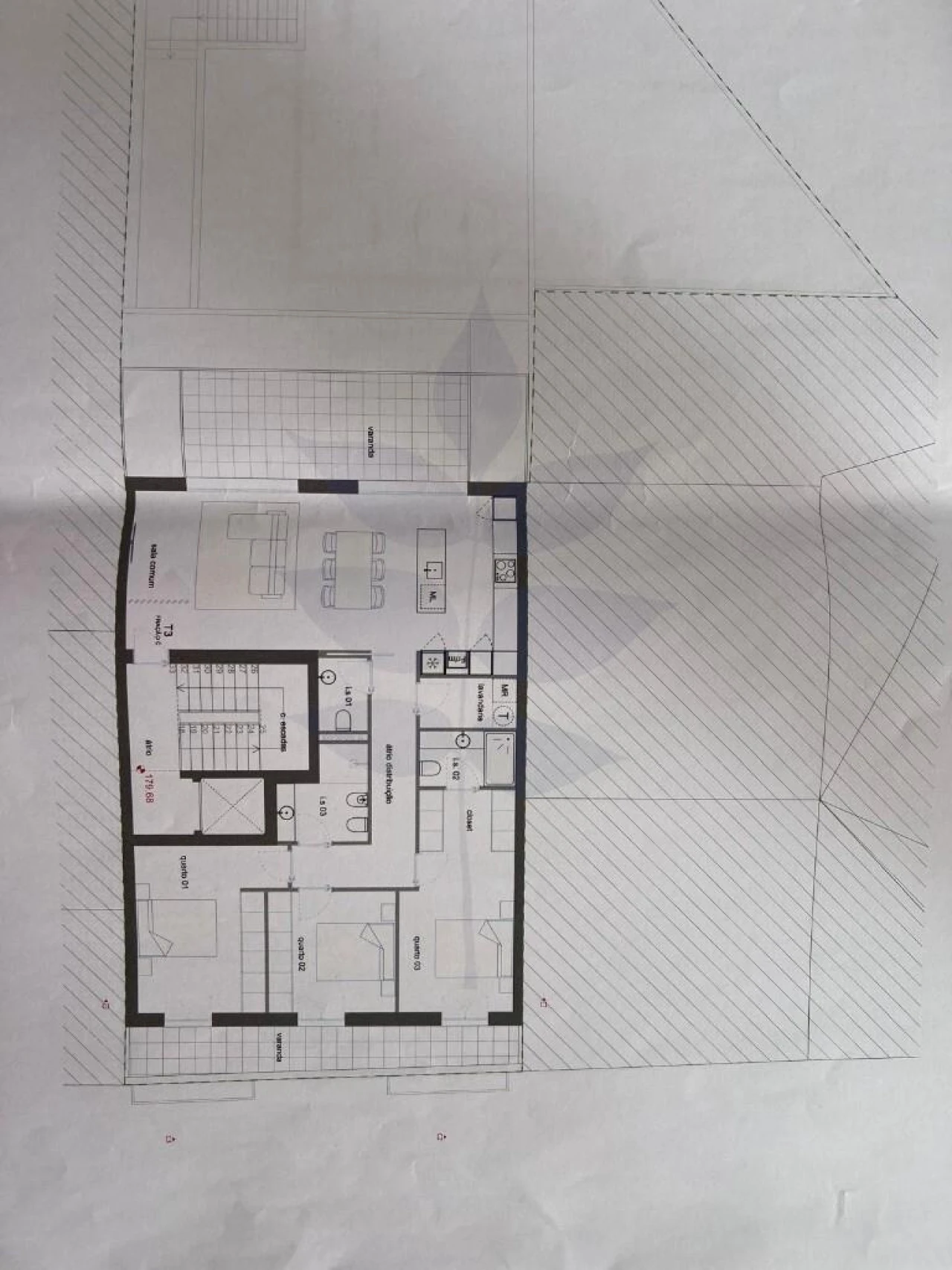 Apartamento T3 para Venda em São Vicente (Braga) Foto 24