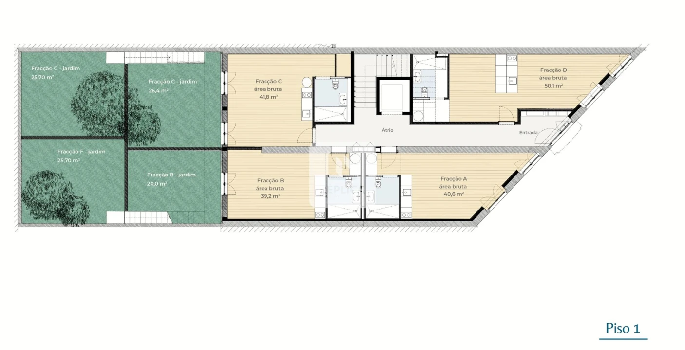 Apartamento T0 para Venda em Paranhos Foto 9