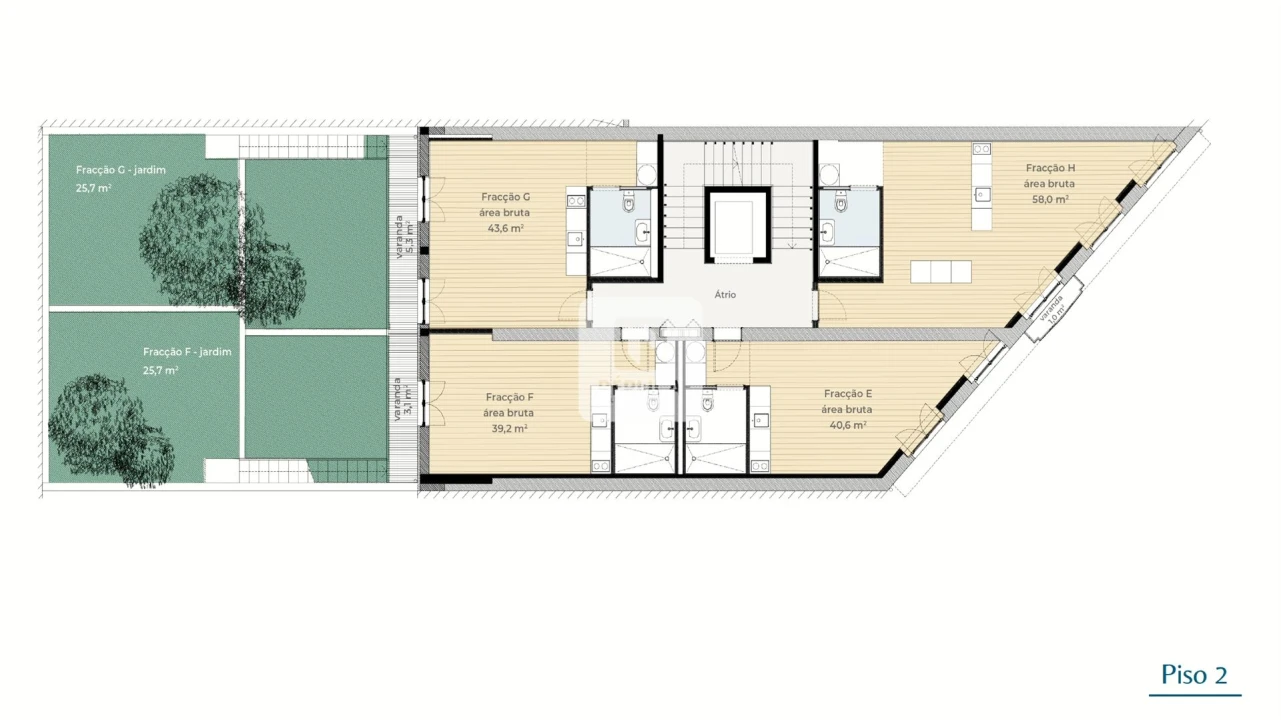 Apartamento T0 para Venda em Paranhos Foto 10