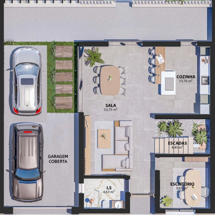 Moradia T3 para Venda em Ferreiras Foto 15
