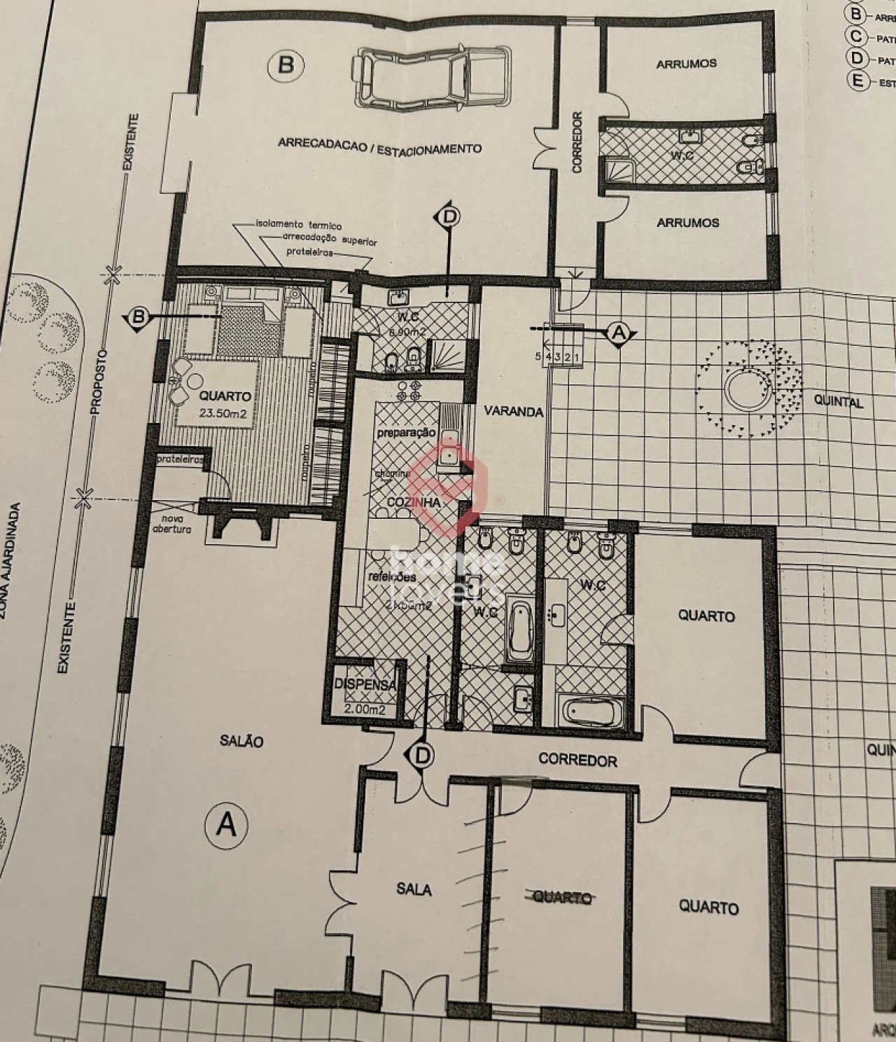Quinta T4 para Venda em Azeitão (São Lourenço e São Simão) Planta 2