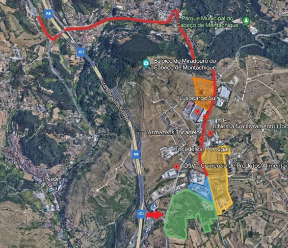 Terreno Comércio / Armazém para Venda em Lousa Foto 6