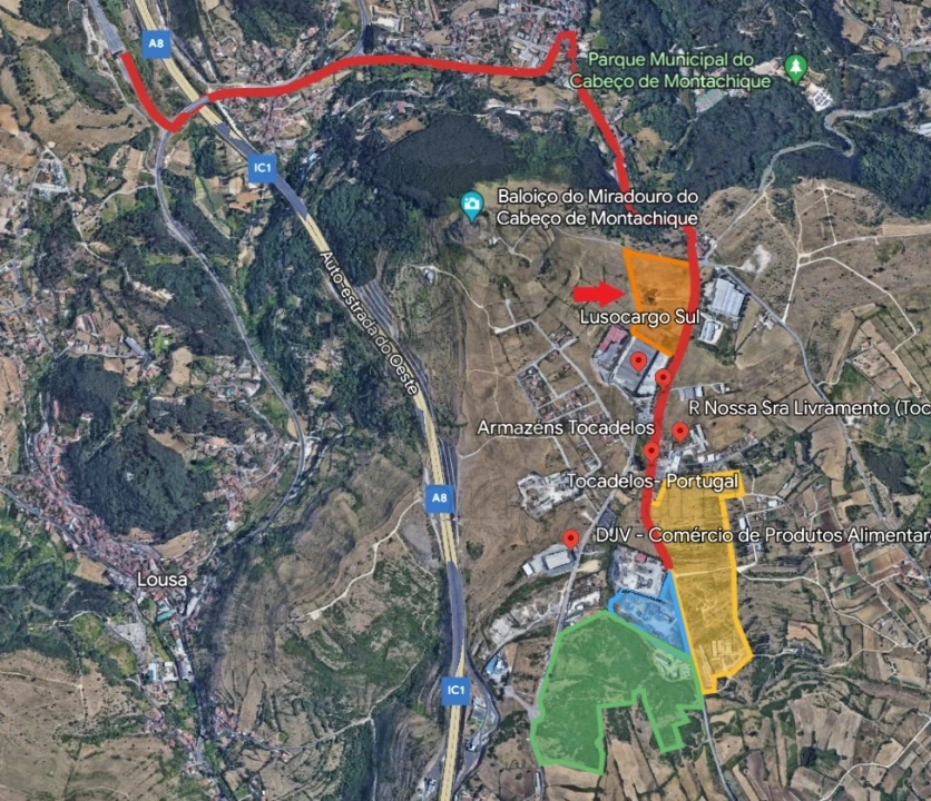 Terreno Comércio / Armazém para Venda em Lousa Foto 3