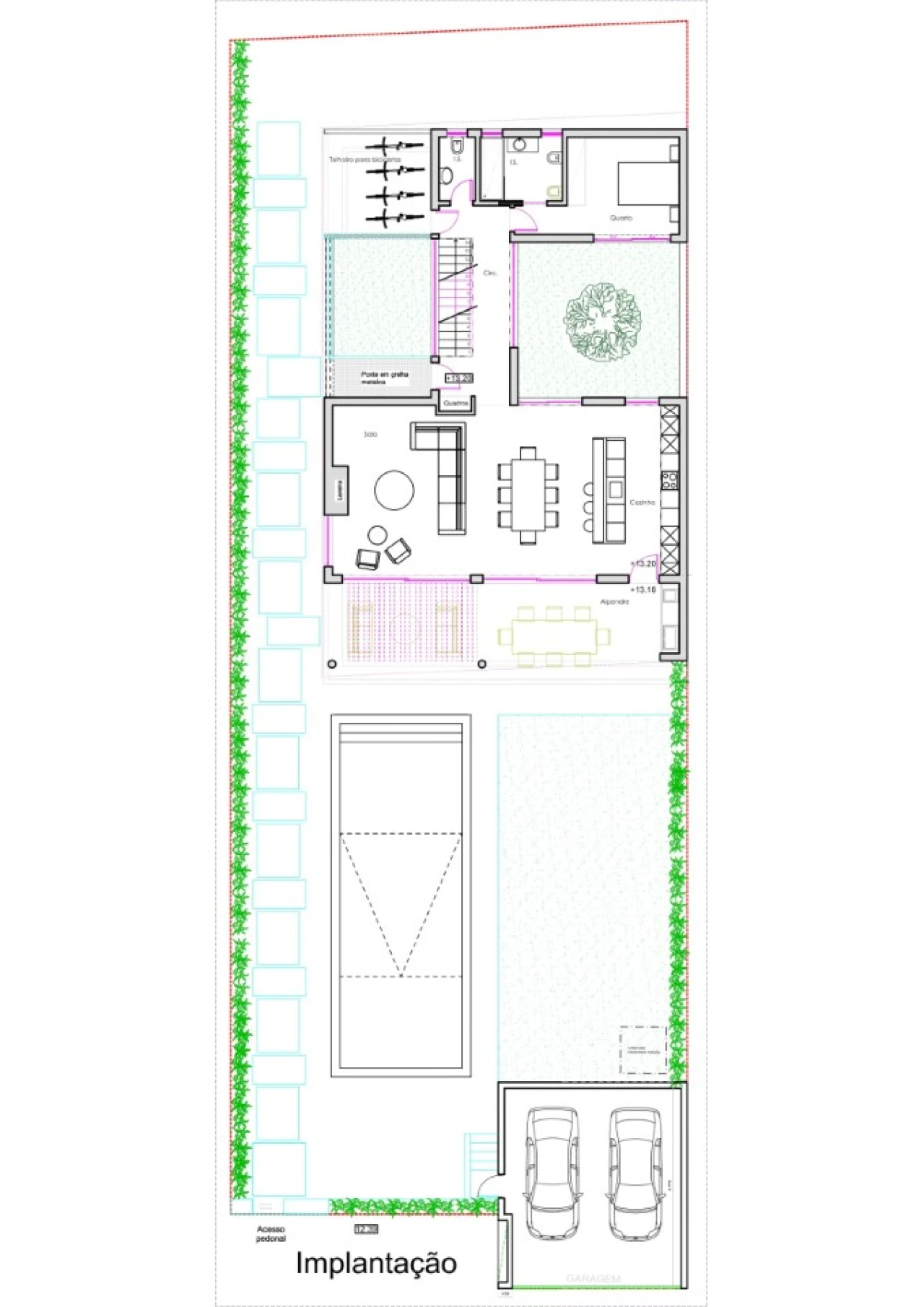 Moradia T4 para Venda em Quarteira Planta 2
