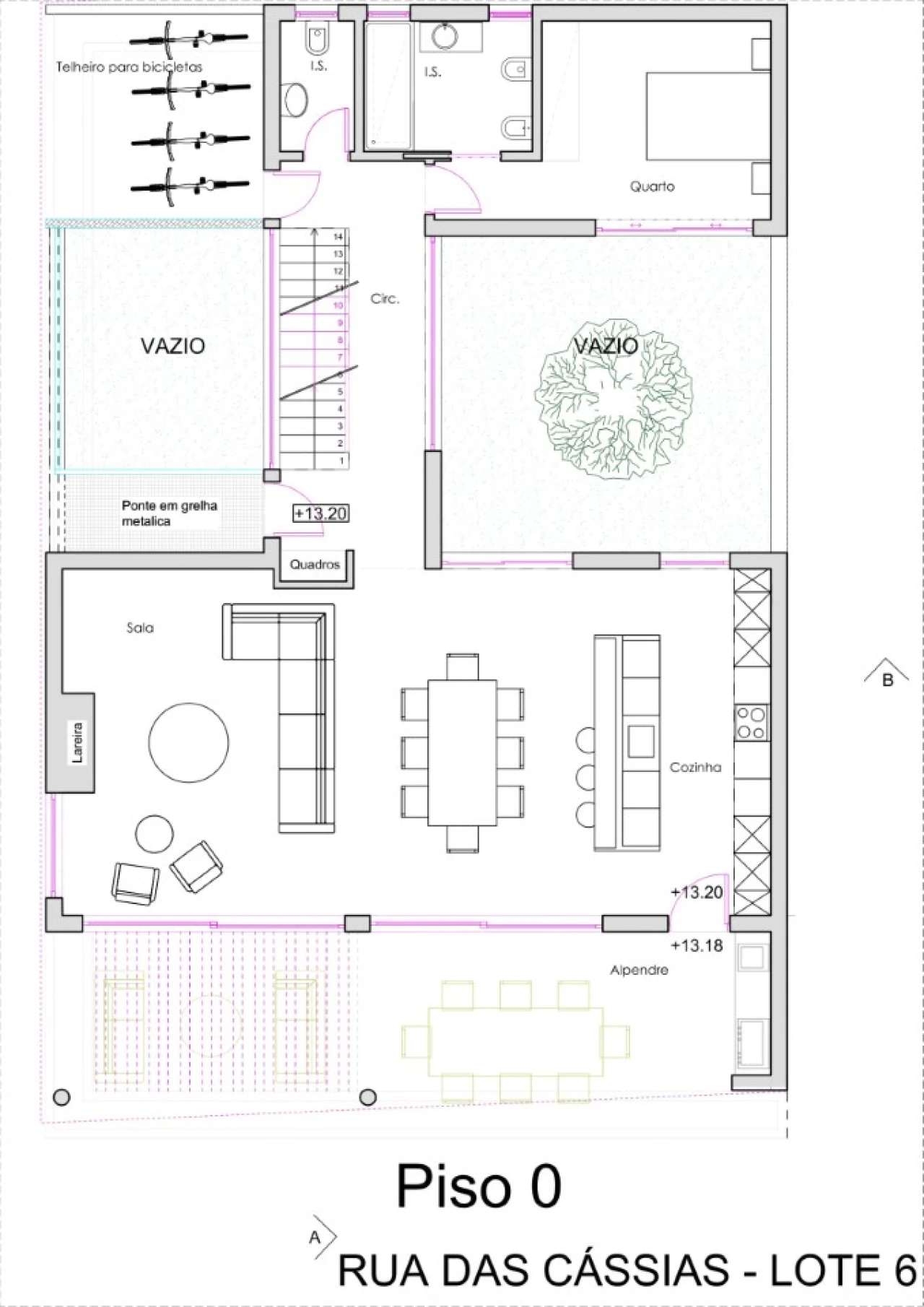 Moradia T4 para Venda em Quarteira Planta 3