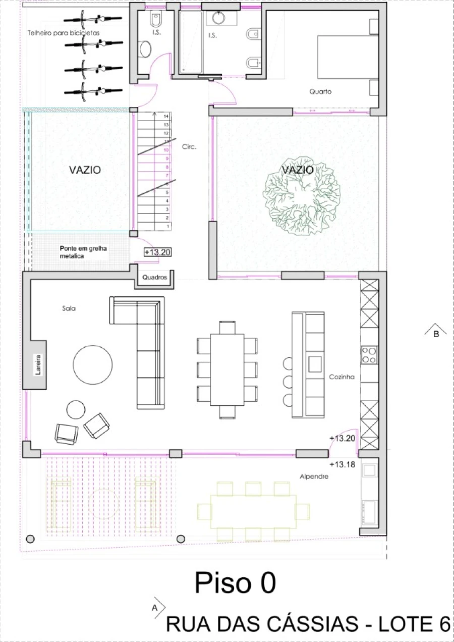 Moradia T4 para Venda em Quarteira Planta 3