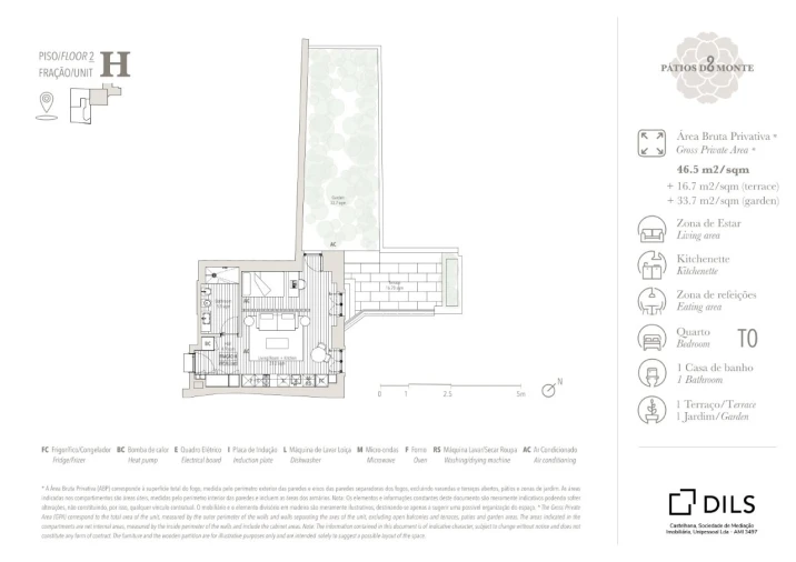Apartamento para Venda em São Vicente Planta 1