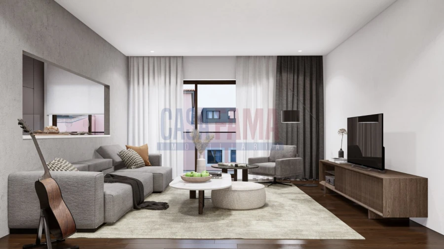 Apartamento T2 para Venda em Azurara Foto 2