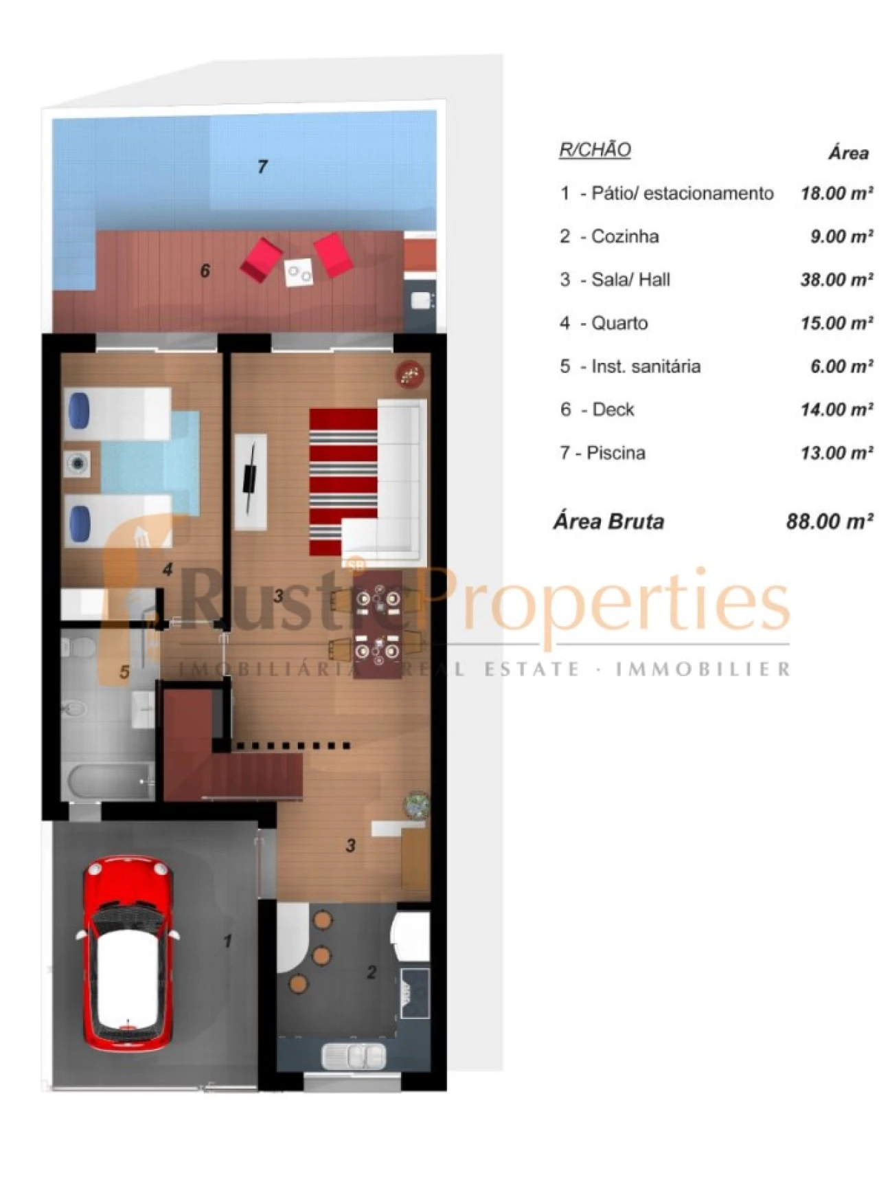 Moradia T3 para Venda em Olhão Foto 21