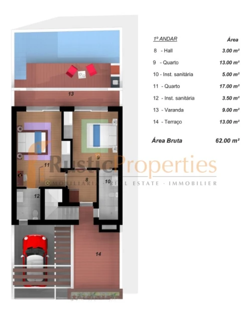 Moradia T3 para Venda em Olhão
