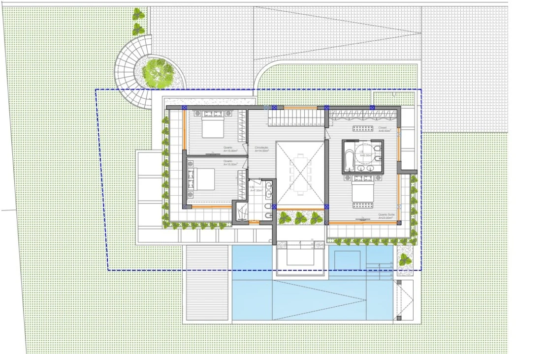 Terreno para Venda em Alcantarilha e Pêra Planta 3
