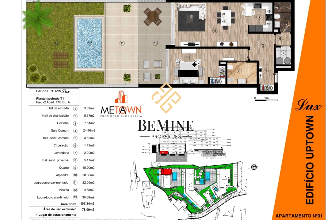 Apartamento T1 para Venda em Funchal (Santa Luzia) Foto 26