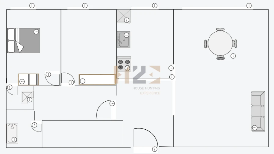 Apartamento T2 para Arrendamento em Matosinhos e Leça da Palmeira Foto 24