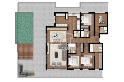 Apartamento T4 para Venda em Funchal (Santa Luzia)