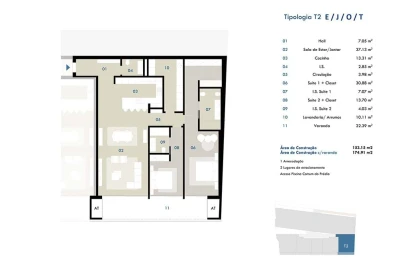 Apartamento T2 para Venda em Camara de Lobos
