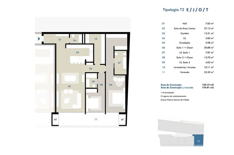 Apartamento T2 para Venda em Camara de Lobos Foto 19