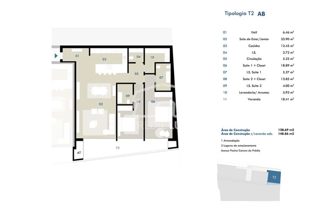 Apartamento T2 para Venda em Camara de Lobos Foto 22