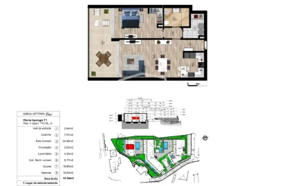 Apartamento T1 para Venda em Funchal (Santa Luzia)