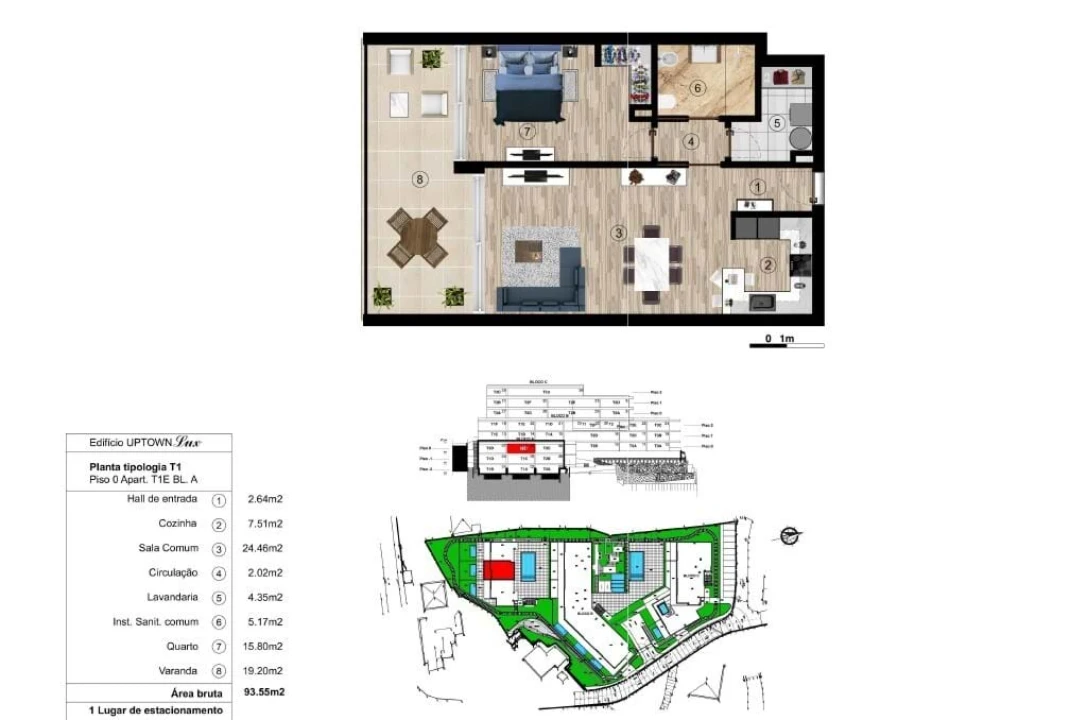 Apartamento T1 para Venda em Funchal (Santa Luzia) Foto 23