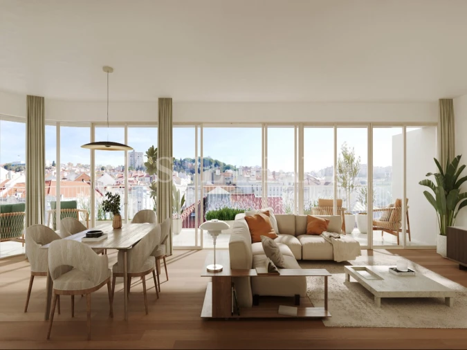 Apartamento T1 para Venda em Arroios Foto 12