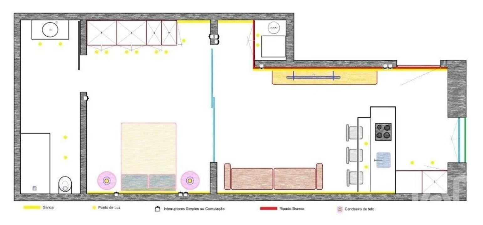 Apartamento T1 para Venda em Santa Maria Maior Foto 20
