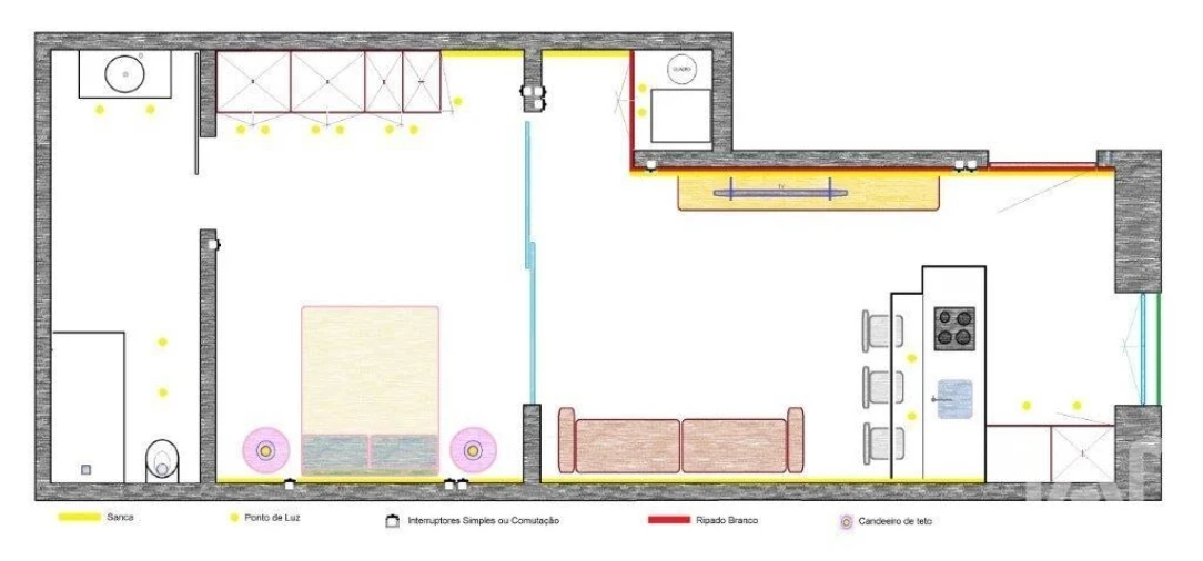 Apartamento T1 para Venda em Santa Maria Maior Foto 20