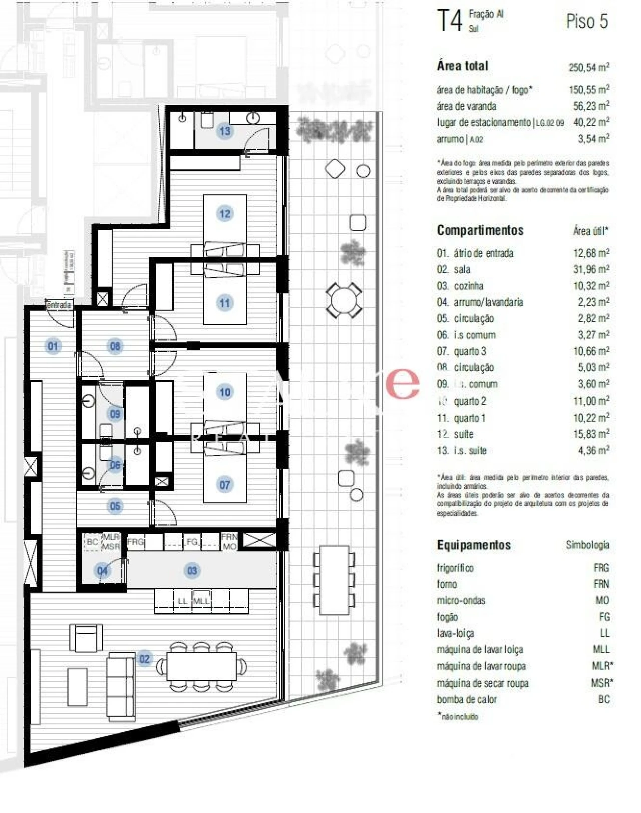 Apartamento T4 para Venda em Canidelo Foto 20