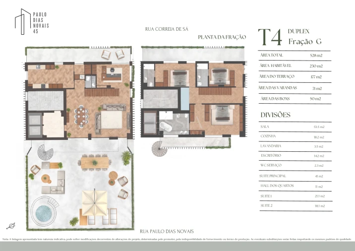 Apartamento T4 para Venda em Lordelo do Ouro e Massarelos Planta 1