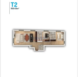 Apartamento T2 para Venda em Vila do Conde