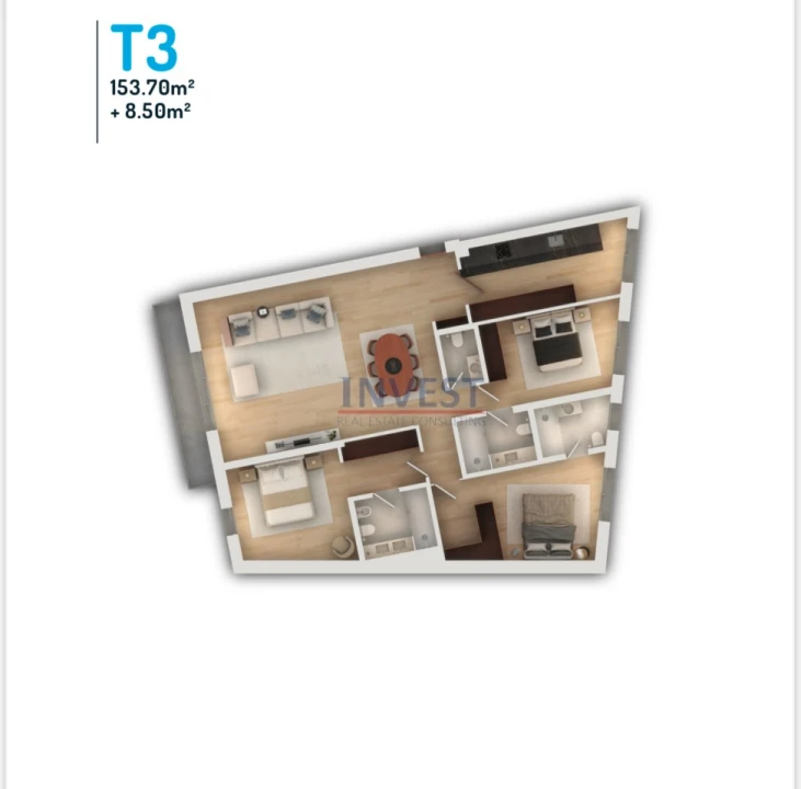 Apartamento T3 para Venda em Vila do Conde Foto 17