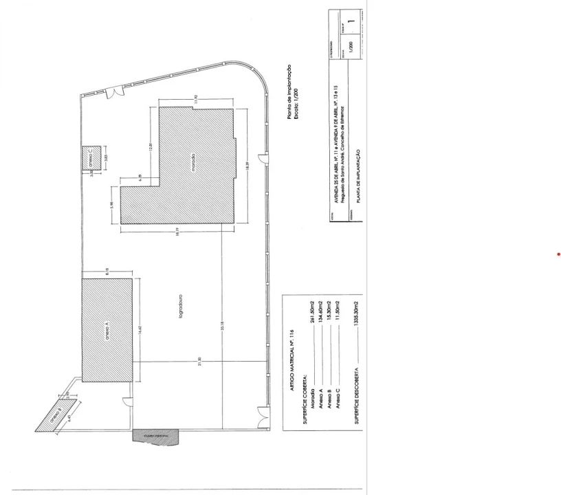 Moradia T6 para Venda em Estremoz (Santa Maria e Santo André) Planta 7