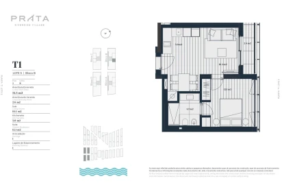 Apartamento T1 para Venda em Marvila