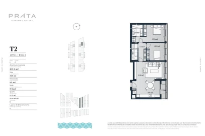Apartamento T2 para Venda em Marvila