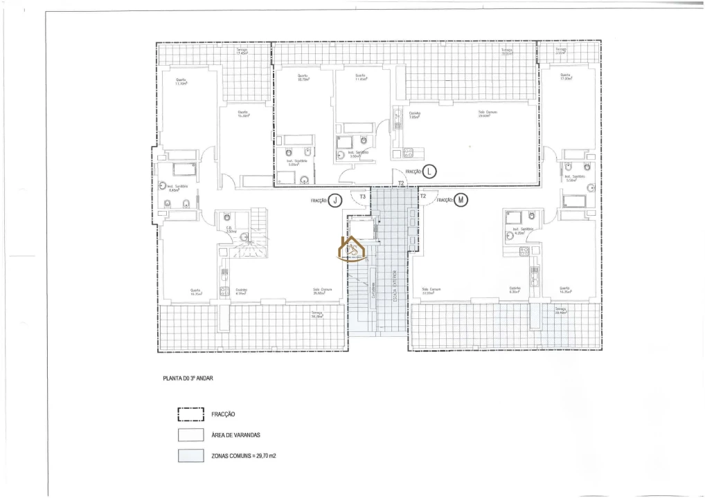 Apartamento T2 para Venda em Lagos (São Sebastião e Santa Maria) Planta 2