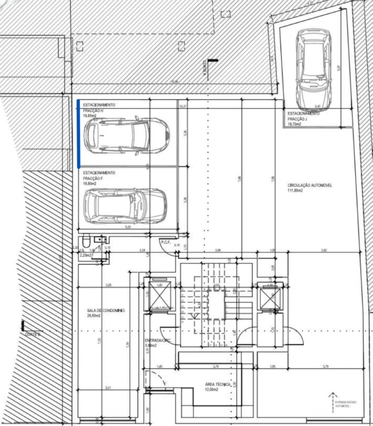 Apartamento T3 para Venda em Corroios Planta 2