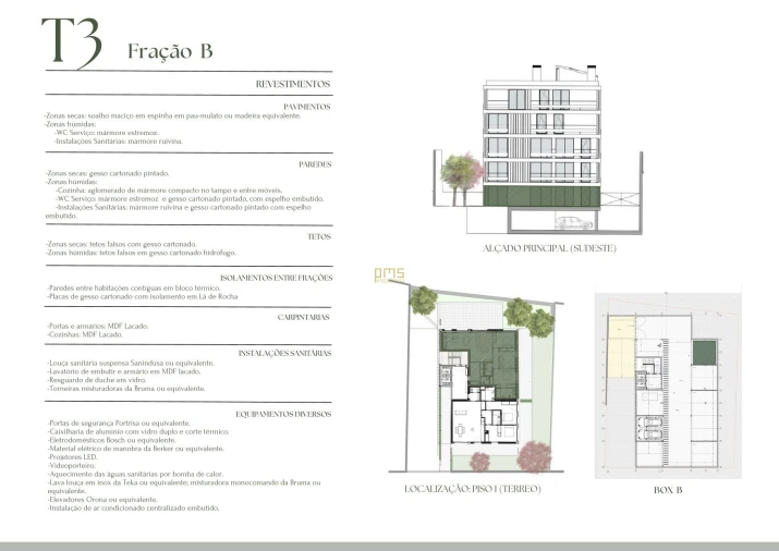Apartamento T3 para Venda em Lordelo do Ouro e Massarelos Planta 2