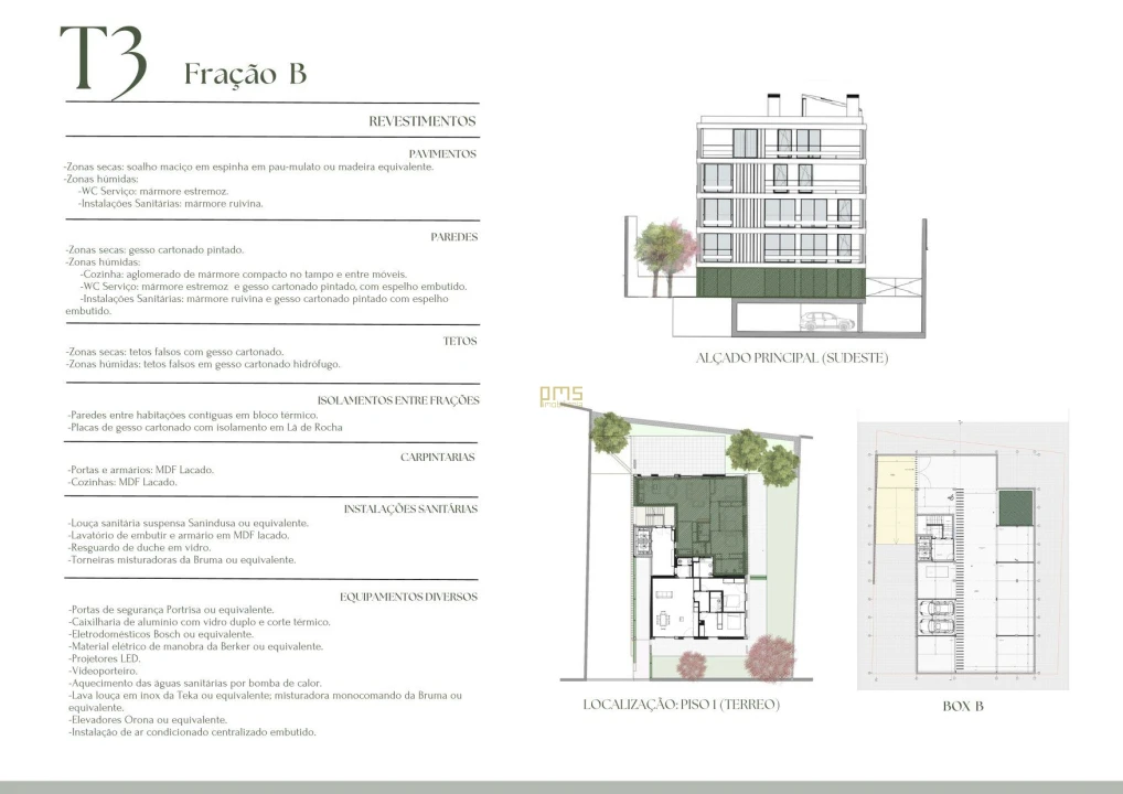 Apartamento T3 para Venda em Lordelo do Ouro e Massarelos Planta 2