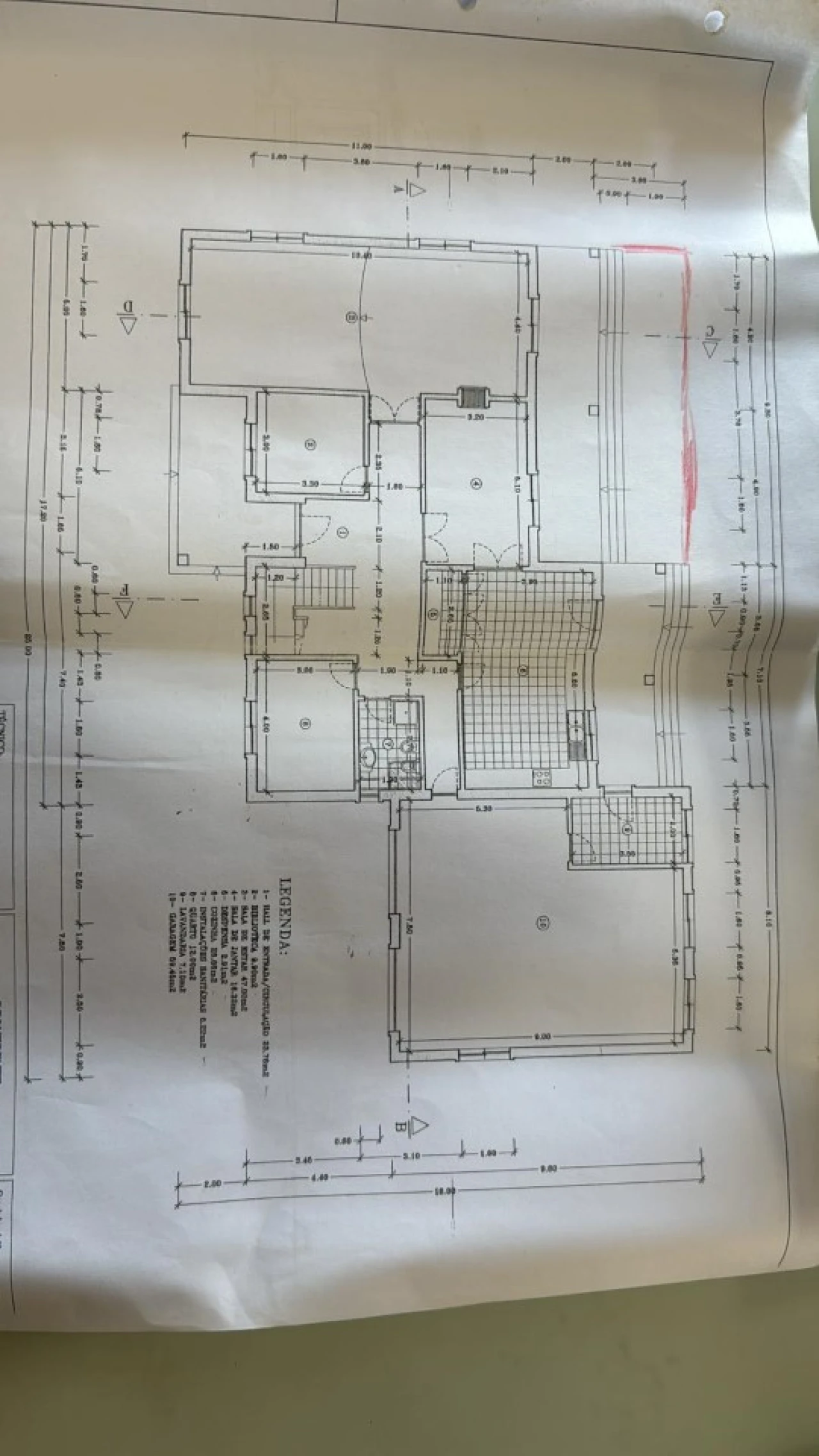 Moradia T7 para Venda em Lavos Planta 3