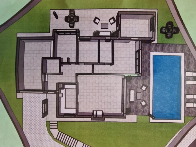 Moradia T3 para Venda em Mexilhoeira Grande Planta 1
