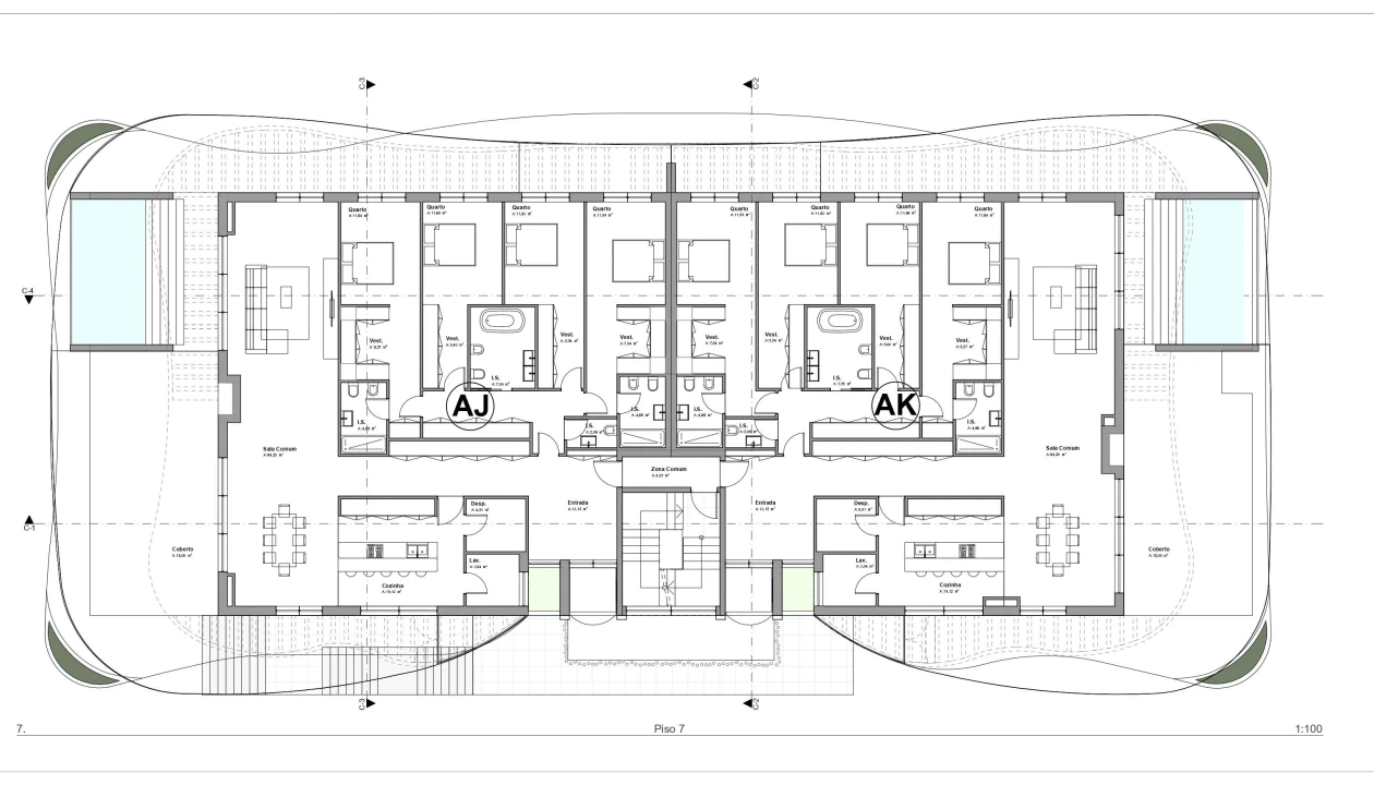 Apartamento T4 para Venda em Braga (Maximinos, Sé e Cividade) Foto 26