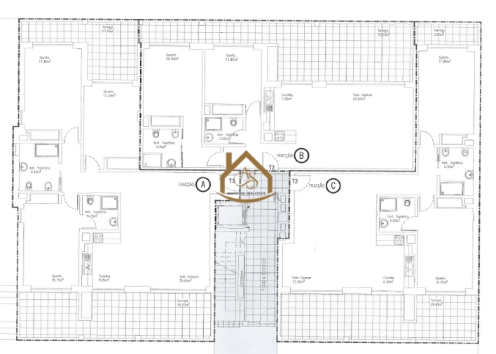 Apartamento T2 para Venda em Lagos (São Sebastião e Santa Maria) Planta 1