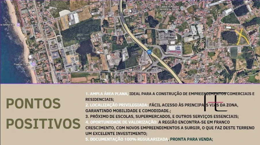 Terreno para Venda em São Felix da Marinha Foto 2