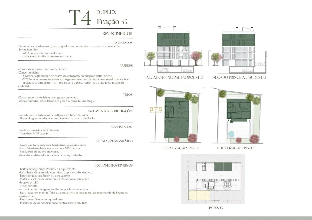 Apartamento T4 para Venda em Lordelo do Ouro e Massarelos Planta 2