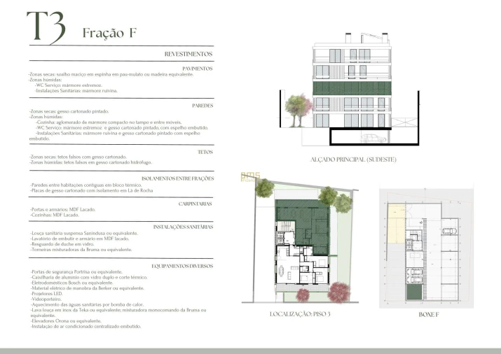 Apartamento T3 para Venda em Lordelo do Ouro e Massarelos Planta 2