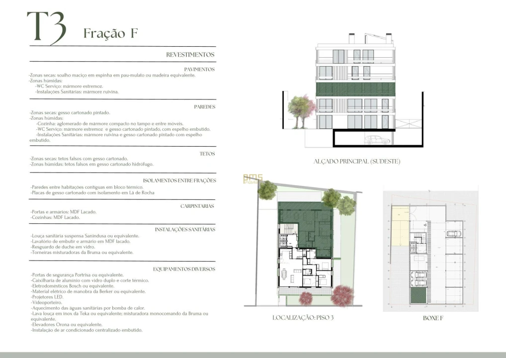 Apartamento T3 para Venda em Lordelo do Ouro e Massarelos Planta 2